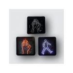 300mm Square Canadian Man/Hand Pedestrian Light