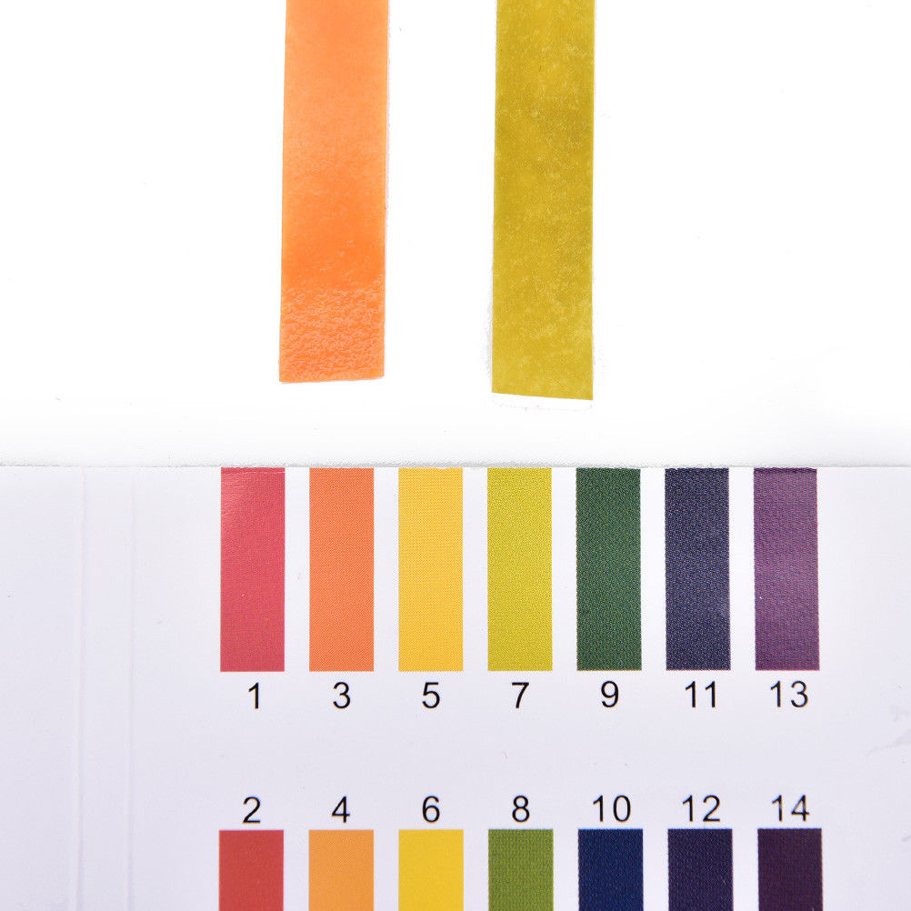 Litmus Paper Color Chart