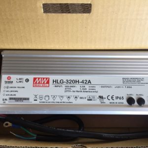 HLG 320H 42a 1 300x300 - HLG-320H-42B -AC-DC Single output LED driver Mix mode (CV+CC); Output 42Vdc at 7.65A; IP67; cable output; Dimming with 1-10V PWM resistance - led-parts - HLG 320H 42a 1 300x300