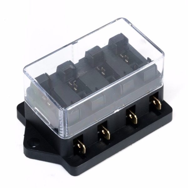 s l1600 2 600x600 - 4 Gang Isolated Branch ATO/ATC Fuse Block -Voltage Rating: 32VDC  Current Rating (Per Circuit): 40A Max - fuse-holders - s l1600 2 600x600