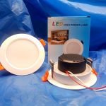 4" 7 Watt pot light slim recessed panel - DC