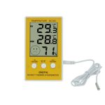 DC105 LCD Digital Thermometer Temperature Humidity Meter Hygrometer Indoor Outdoor