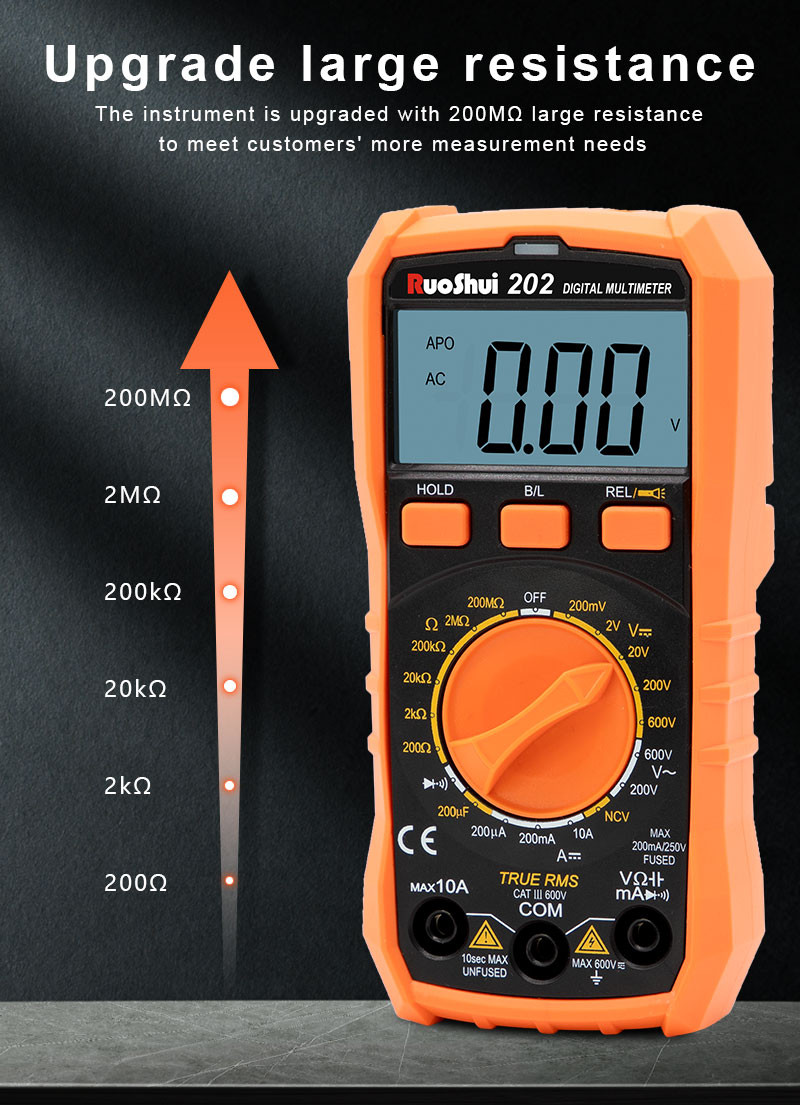 Heed859a203c54dfca12c217ac7bfec55e - RouShui 202F DVM - - handheld-meters - Heed859a203c54dfca12c217ac7bfec55e